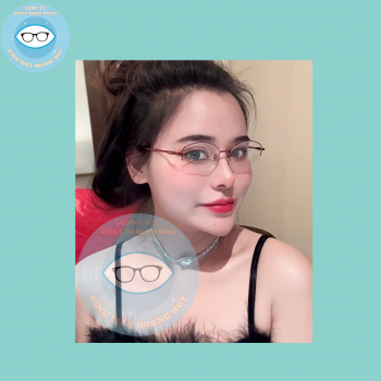 Gọng kính kim loại mã 9037